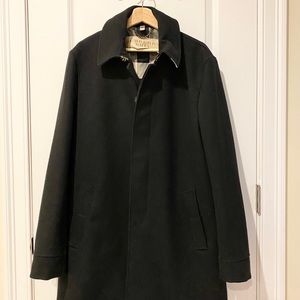 Men’s Burberry Wool Coat Size Large